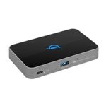 Owc Thunderbolt Hub, 5 Port, Compatible With M1 Macs, Thunderbolt 3 Equipped Macs, And Thunderbolt 4 Pcs, (Owctb4Hub5P) Black