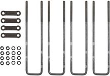 Buyers Products UB623518 U-Bolt Kit (U-Bolt Kit 18In,(4 Ea)), Steel Color