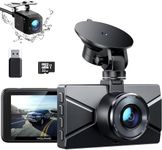 WOLFANG Dash Cam Front and Rear 2.5