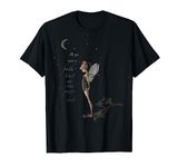 Disney Peter Pan Tinker Bell Moon Quote Art Graphic T-Shirt T-Shirt