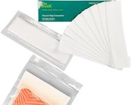KVSK Vacuum Sealer Bag Companion - Liquid Block, Meat Juice Block (20 Count), Compatible for both 11" Rolls and Precut Bags - Perfect for Fresh Food Storage Airtight