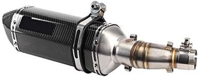 Motorcycle Exhaust MidPipe SlipOn Muffler with DB Killer for Kawasaki 250R 250 300 Z250 Z300 20082017