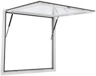 Concession Window w/Awning 36" W x 36" H Food Truck Serving Window for Your Food Truck or Trailer