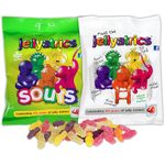 Jellyatrics Jelly Babies and Jellyatrics Sours - 150g Bags of Sweets - Meet the Jellyatrics and Experience the Novelty Sweets, Sour Sweets, and Fruity Jellies - Exciting Sweets for Everyone