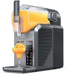 UHOST Slushie Machine - 72 Oz Frozen Drink Maker with 7 Preset Programs & No Ice Needed, Fast Freezing Slushy Machine for Home & Pool Parties, Self-Cleaning, 40dB Quiet Operation, for Margaritas
