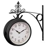 Double Sided Outdoor Clock