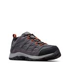 Columbia Men's Crestwood Waterproof, Graphite/Dark Adobe, 10