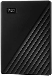WD 5To My Passport Disque Dur Externe Portable, Parfait pour sauvegarde et stockage, compatibilité avec PC, Xbox et PS4, Sauvegarde et protection par mot de passe, Noir