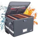 ENGPOW File Box with Lock, Fireproo