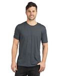 Next Level 6200 Men's Basic Poly/Cotton Tee T shirt - Indigo 6200 L