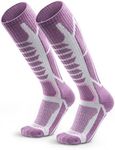 WEIERYA Womens Ski Socks 2 Pairs Pa