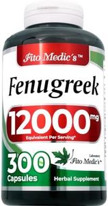 FITO MEDIC'S Lab | Fenugreek |300 Capsules |12000 mg| Fenugreek Capsules | Fenugreek Seed | Concentrate Extract | Fenugreek Supplements | Ultra high Absorption.