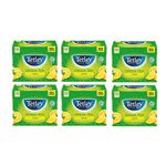 Tetley Green Tea Bags, Lemon, 50 Count(Pack of 6), 300 count