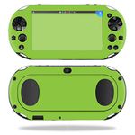 MightySkins Skin Compatible with Sony PS Vita (Wi-Fi 2nd Gen) wrap Cover Sticker Skins Glssy Lime Green