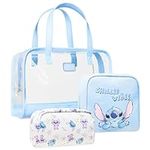 Disney Stitch Toiletry Bags Set of 