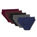 SILVER STORK Women's Cotton Panties (Pack of 5) (SS-Lovely_Multicolor, M)