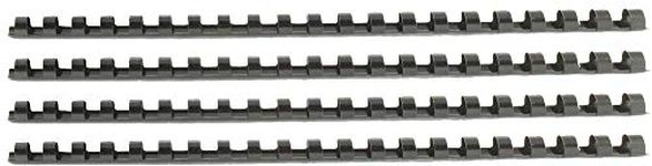 Q-Connect 16mm Binding Comb - Black (Pack of 50)