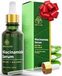 Tree of Life Beauty Niacinamide Vitamin B3 Serum, Hydrating Face Oil for Dark and Age Spots, Tightens Pores, Facial Serums for Sensitive Skin Care with Hyaluronic Acid and Vitamin E, 2 Fl Oz