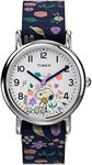 Timex Women's Weekender 31mm Watch, Peanuts Blue Floral, Weekender 31mm