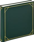 walther Design Photo Album Green 30 x 30 cm Imitation Leather with Embossing, Standard Album MX-200-A