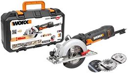 WORX WX439 500W 120mm Black and Orange Worxsaw Compact Circular Saw