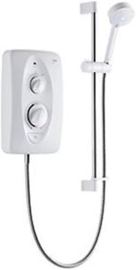 Mira Jump 8.5kW Electric Shower – White, Easy-Fit