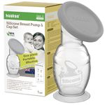 haakaa Manual Breast Pump with Base 5oz/150ml+Lid