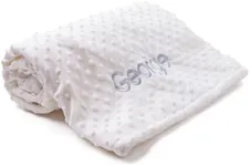 berry bebe Personalized Custom Newborn Gifts for Baby Boy or Girl, Ultra Soft and Cozy Baby Name Blanket