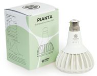 Pianta 18W Full Spectrum LED Grow Light for Indoor Plants – Plant Grow Bulb, Indoor Grow Light for Growing Succulents Herbs & Cactus, Germination of Seedlings, E27, B22, PPF μmol/s 33.1 (White, B22)