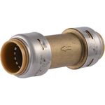 SharkBite Max 3/4 Inch Check Valve, Push to Connect Brass Plumbing Fitting, PEX Pipe, Copper, CPVC, PE-RT, HDPE, UR2016A