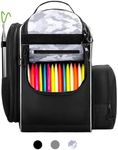 Himal Outdoors Disc Golf Backpack Large Capacity, Durable Disc Golf Bag with Insulated Cooler Side Pocket and Waterproof Bottom (Camouflage‌)