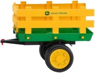 Peg Perego John Deere Stakeside Trailer Ride On, Green