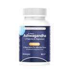 Dr. Klein's Ashwagandha 6000 mg 30:1 root extract, 200mg per capsule, 10% Withanolides. Sleep Aid, Relaxation, Stress Support with L-Theanine 200mg & Magnesium Bisglycinate 75mg, Natural Cortisol Supplement. 30 Capsules.