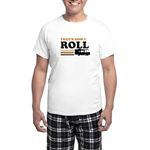 CafePress Thats How I Roll (RV) Men's Light Pajamas Men's Novelty Pyjama Set, Comfortable PJ Sleepwear