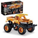 LEGO Technic Monster Jam El Toro Loco, 2 in 1 Pull Back Truck to Off Roader Car Toy 42135, Monster Truck and Race Car Building Toy, Construction Kit for Kids, Boys, Girls Age 7+ Years Old