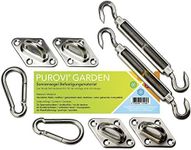 Purovi® Shade Sail Fixing Hardware 