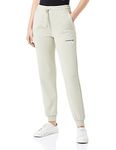 Calvin Klein Jeans Women's MONOLOGO Cuffed Jog Pants J20J218971 Sweatpants, Wheat Fields, M