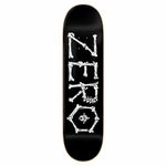 Zero Skateboards Bones Hand Screened Skateboard Deck - 8.25"