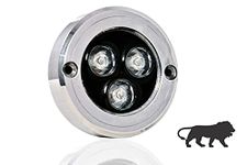 Aqua light, Underwater Light, White Colour Light with SMPS and Ip68, It is Perfect for Swimming Pool, Ponds, Fountain, Aquariums, Recreational Facilities, Park Lake(Aluminium Material)