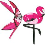 Premier Kites 34 in. Pink Flamingo Wind Spinner