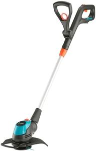 Gardena Akku-Rasentrimmer EasyCut 23/18V P4A Solo: Leistungsstark, Leichtgewicht, Teleskopgriff, Neigbarer Trimmerkopf, Kabellos (14700-55)