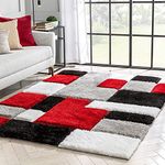 Kismat Carpet _Soft Fluffy Shag Area Rugs for Living Room, Shaggy Floor Carpet for Bedroom, Girls Carpets Kids Home Decor Rugs, Cute Luxury Non-Slip [Size 9x12 feet]