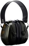 3M PELTOR Optime II Earmuffs, 31 dB, Green, Foldable, H520F-409-GQ