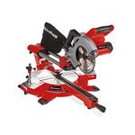 Einhell Power X-Change 36V Cordless Sliding Mitre Saw - 310mm Drag, LED, Dust Extraction, 45° Mitre, +/-47° Bevel - TE-SM 36/210 Li Single Bevel Circular Saw (Battery Not Included)