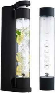 Twenty39 qarbo CLASSIC Sparkling Water Maker Machine - Soda Beverage Carbonator for Home, Seltzer & Carbonated Beverage Dispenser, Water Carbonation Fizz Maker (Matte Black)