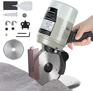 CGOLDENWALL YJ-125A Cortador de Tela Eléctrico Octogonal Máquina de Corte de Tela Tijera Eléctrica para Gamuza Textil Papel Con Dispositivo de Afilado & Cuchilla de Diámetro 125mm220V