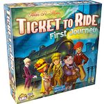 Ticket To Ride: First Journey - A game by Days Of Wonder - 2 to 4 players - 15-30-minute gameplay - A family games for kids - 6+, Multicolor (DO7225)