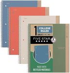 Five Star Spiral Notebooks + Study 