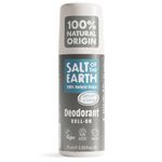 Salt of the Earth - Natural Deodorant Roll On - Vetiver & Citrus - 100% Natural Origin Ingredients - Vegan - Suitable for Men, Women & Kids - 75ml
