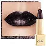 Oulac Metallic Black Lipstick for W